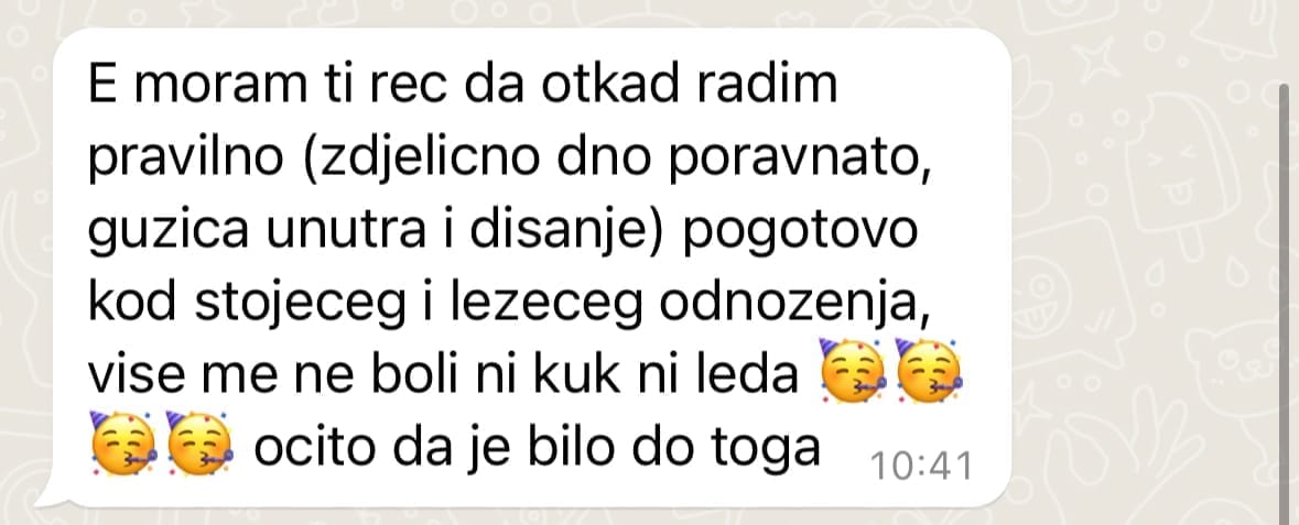 Poruka MamaFit mame 2